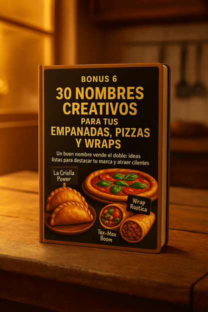 LA BIBLIA DE LAS EMPANADAS + 🎁 10 BONUS DE REGALO🎁